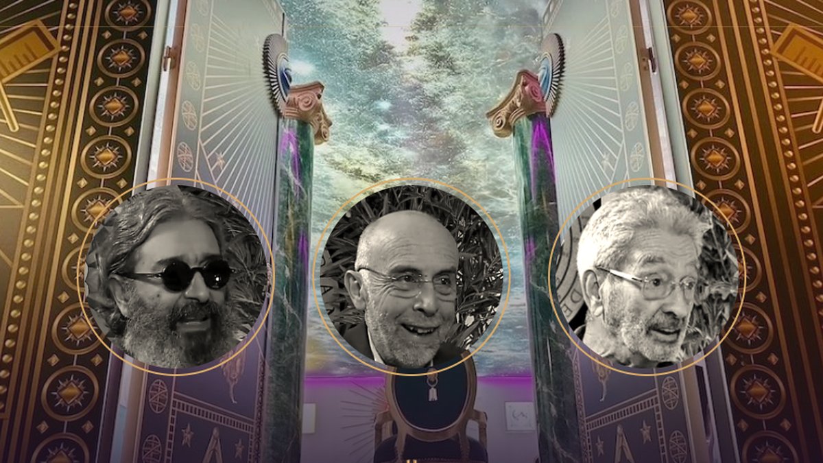 Manuel J. Gandra, Frei Fernando Ventura e Fernando Casqueira sobre o Templo